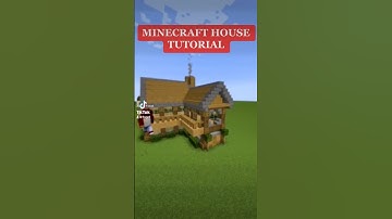 MINECRAFT HOUSE TUTORIAL #minecraft #minecraftbuilding #minecraftbuild #minecrafttutorial #shorts