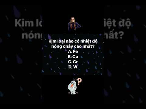 Video: Tại sao nước có nhiệt độ nóng chảy cao?