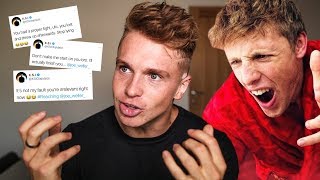 REACTING TO KSI TWITTER BEEF & W2S NEW DISS TRACK