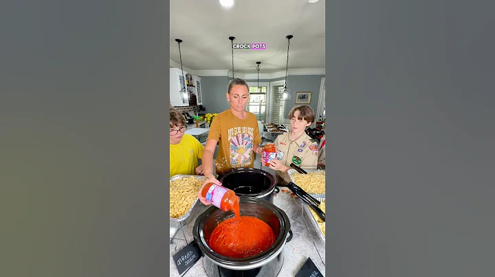 Inexpensive way to feed a LOT of people 🍝