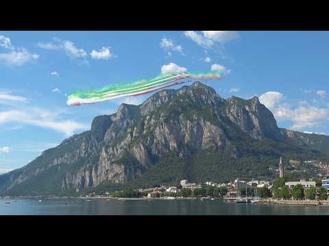 SORVOLO FRECCE TRICOLORI - LECCO 3 LUGLIO 2026