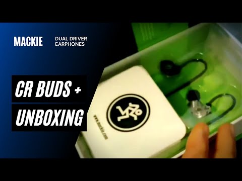 Mackie CR Buds + Unboxing | Dual Driver Earphones