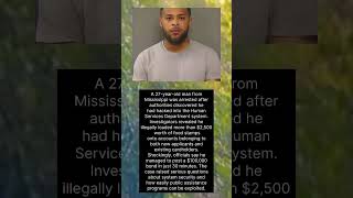 Man Arrested for Food Stamp Fraud #hollywoodbuzz #funny #news