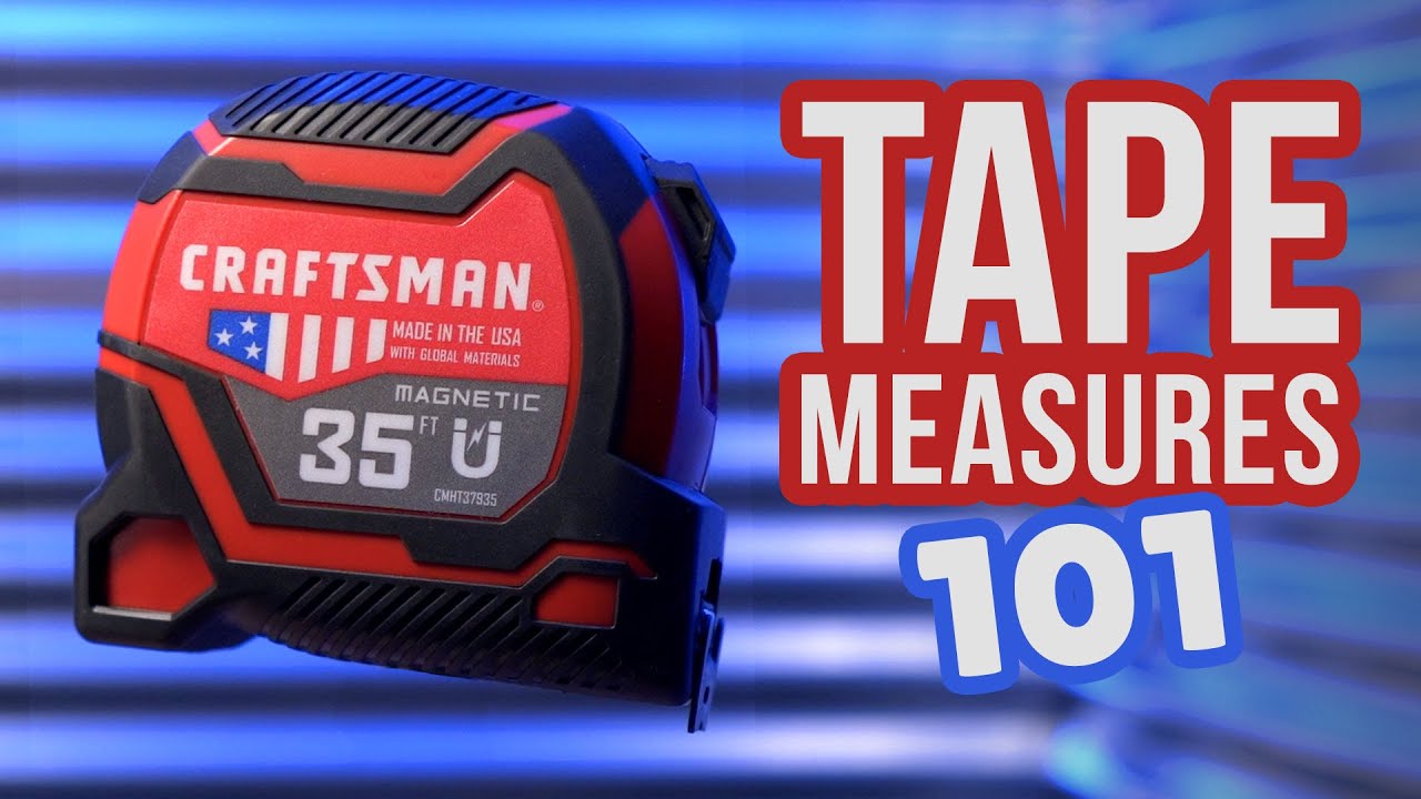 New CRAFTSMAN TAPE MEASURES 25' AND 35