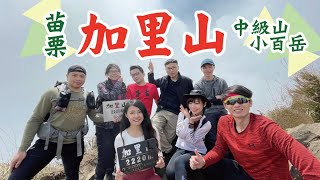 【苗栗南庄】加里山|大坪登山口 大坪支線全紀錄|台版富士山-小百岳 加里山好爬嗎?|假日的加里山好多人呀~