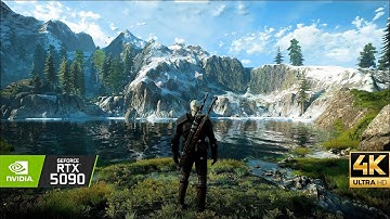 The Witcher 3: RTX 5090 with 200+ Mods | Ultra Realism 4K Ray Tracing | Next-Gen Graphics Showcase