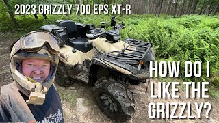 Yamaha Grizzly 700 XTR Update  Loving the Grizzly and PA Trails #atv