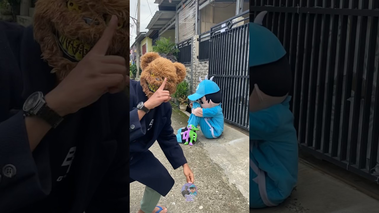 Badut Bonekanya Diambil Untung ada Teman😇🤣