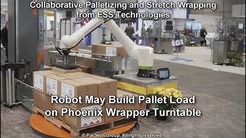 End-of-Line Robotic Palletizers and Stretch Wrappers from Pacteon Group