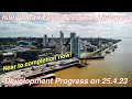 New Isle of Man Ferry Terminal, Liverpool Development 25.4.23 (By Drone)
