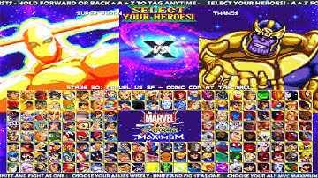 Marvel VS Capcom Maximum Edition Mugen 🎮【+ Download】