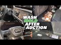 Audi Q3 F3 Wash Mold After Car Auction | Interior Deep Clean | Car Wash ASMR