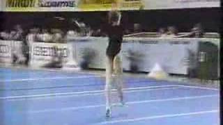 Zornitza Kalenska of Bulgaria Hoop 1991 Seiko Grand Prix