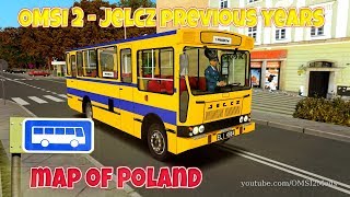 OMSI 2 - JELCZ BUS Previous Years - Map of POLAND