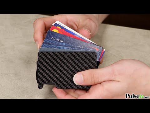 RFID Blocking Steel Wallet And Money Clip