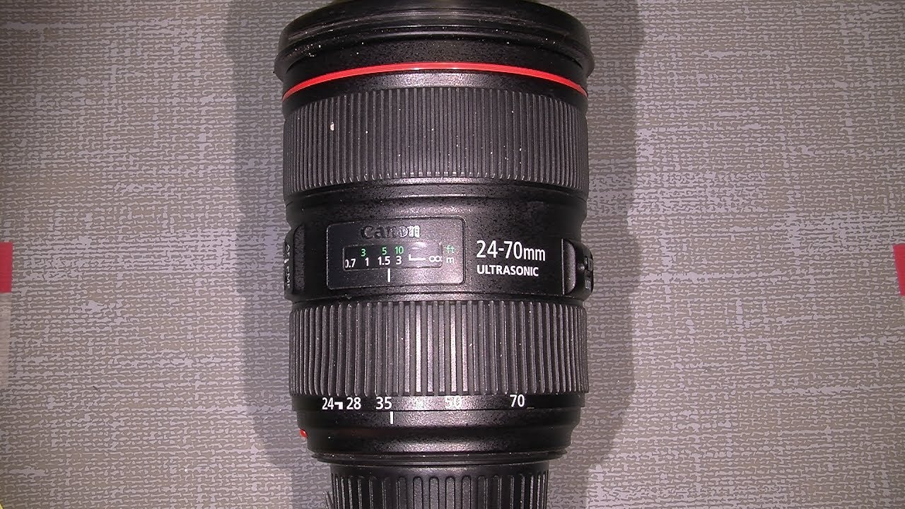 Zoom problem in Canon zoom lens EF 24-70 1:2.8L II USM