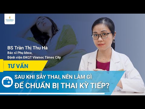 Chuẩn bị mang thai sau sảy thai | BS Trần Thị Thu Hà, BV Vinmec Times City