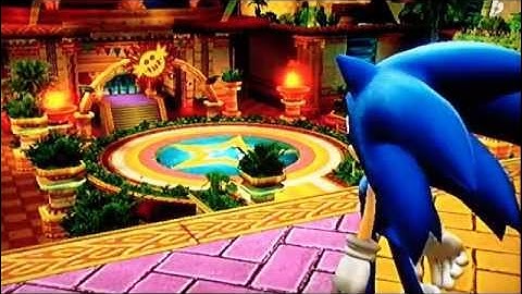 Sonic Colors Wii Walkthrough Part 2 - Tropical Resort Acts 1 & 2