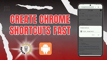 How to Create Chrome Shortcut on Android - For Beginners