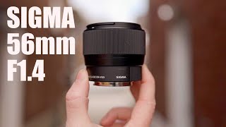 Sigma 56mm F1.4 - Portrait Lens for the ZV-E10 and APS-C