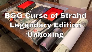 Unboxing Curse of Strahd Legendary Edition by Beadle and Grimm