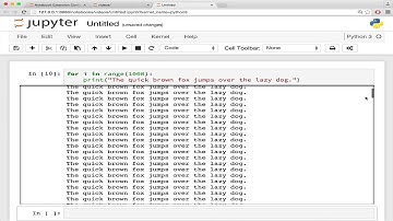 Notebook Extension "limit_output"