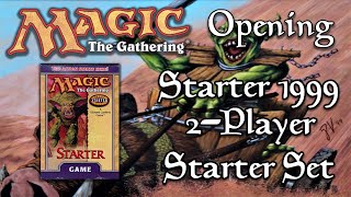 Magic The Gathering Opening! Starter 1999 2-Player Starter Set MTG