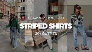 35  OUTFIT IDEAS Proving STRIPED SHIRTS Are THIS Summer Must-Haves