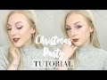 CHRISTMAS PARTY MAKE UP TUTORIAL | EMILY ROSE