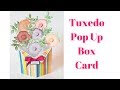 Pop Up Box Card Tuxedo Box Card