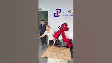 Non-programming spray painting robot.#industrial #robot #welding #spraying #machine #palletizing