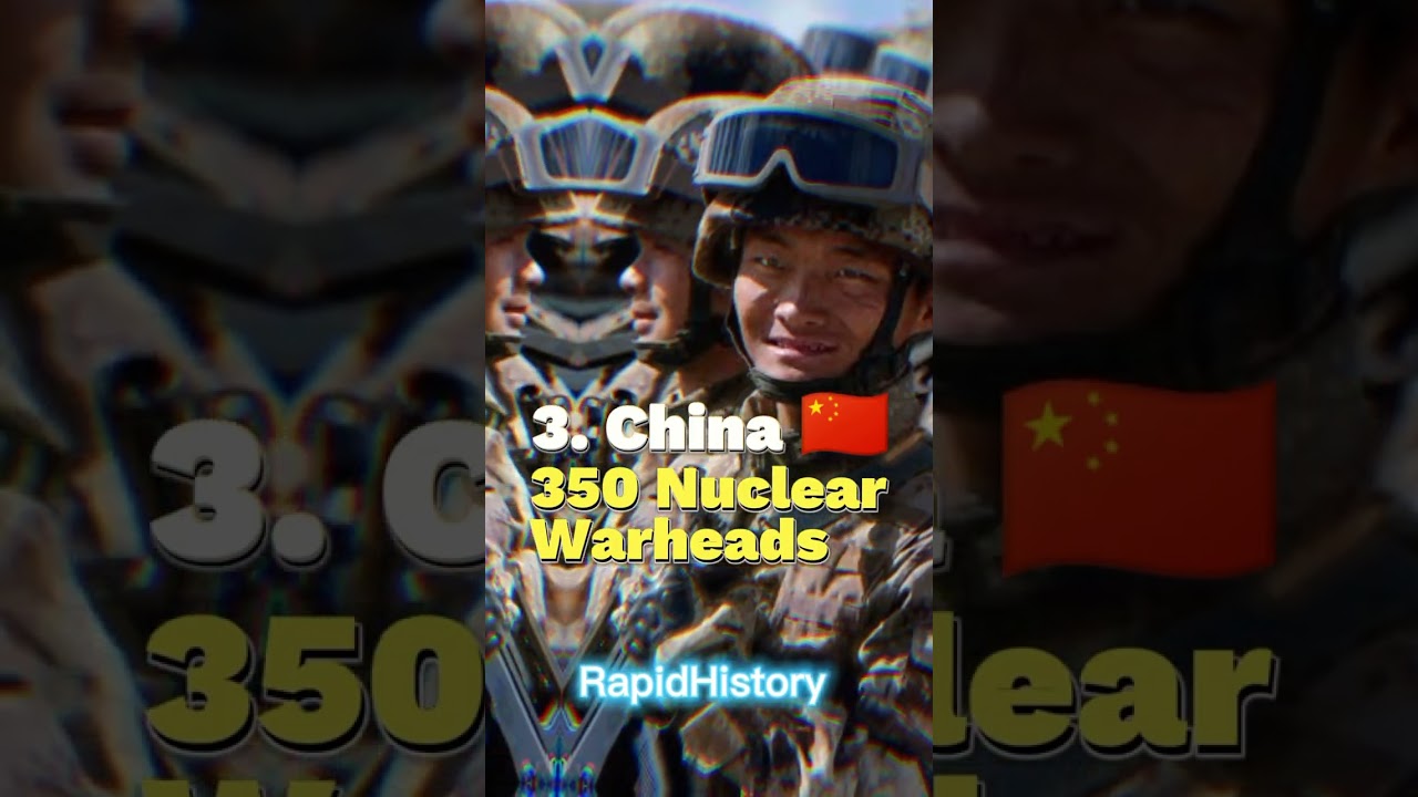 Top 10 Countries with the Largest Nuclear Weapons | Rapid History