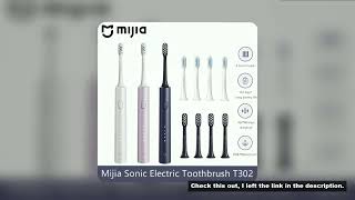 Mijia Sonic Electric Toothbrush T302 3colors 4 Brush Heads IPX8 Water Proof 360° Wireless Charging 4