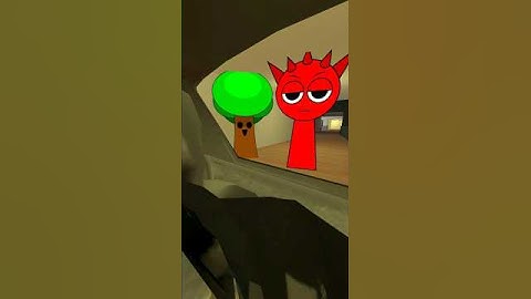 Sprunki Mr Sun, Mr Tree And Red Chase me in Liminal Hotel Nextbots Gmod