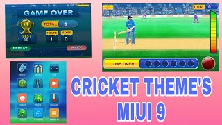 Cricket Theme for Redmi mobiles,lock Screen game play include #redmi #miui10 screenshot 4