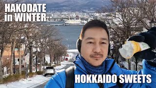 Hokkaido is Beautiful During the Winter | Hakodate City Walk and Sweet Snacks