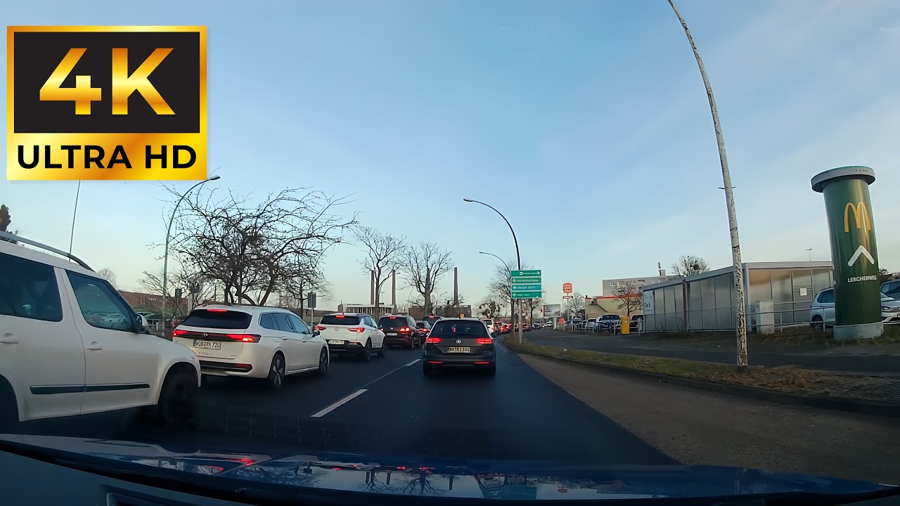 4K Dashcam Driving in Germany Wolfsburg and Villages POV