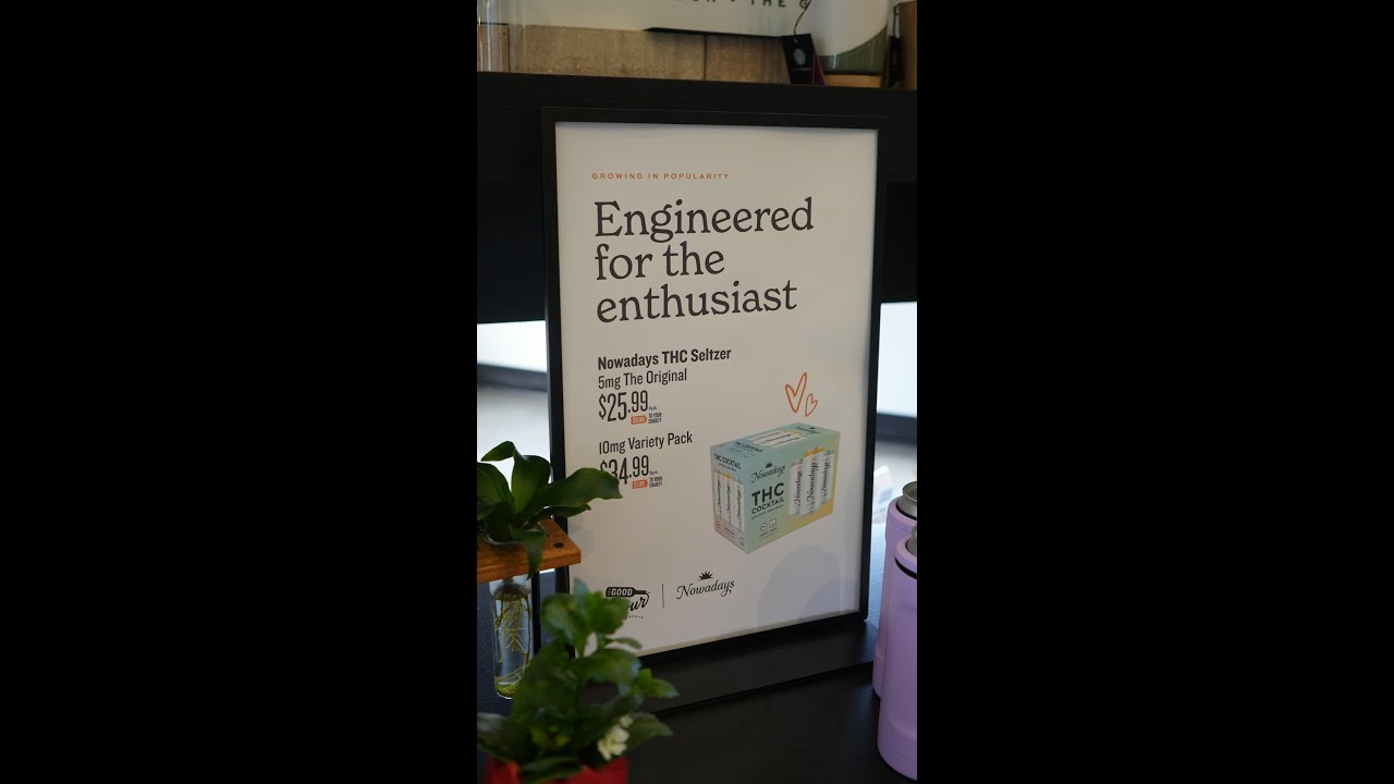 Stocking up on THC-Infused Cocktails!