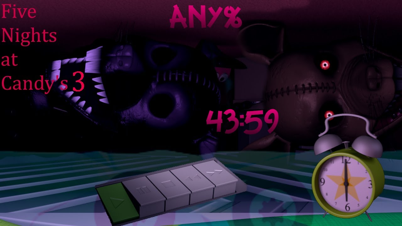 Five Nights At Candy's 3 | Any% Speedrun complete in 
