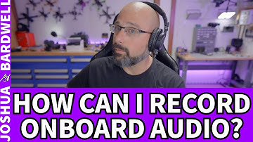 What Options Are There For Recording Onboard FPV Drone Audio? DJI Mic? SD Recorder? - FPV Questions