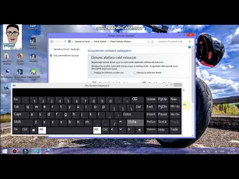 Video: Windows 7-də ekran klaviaturası haradadır?
