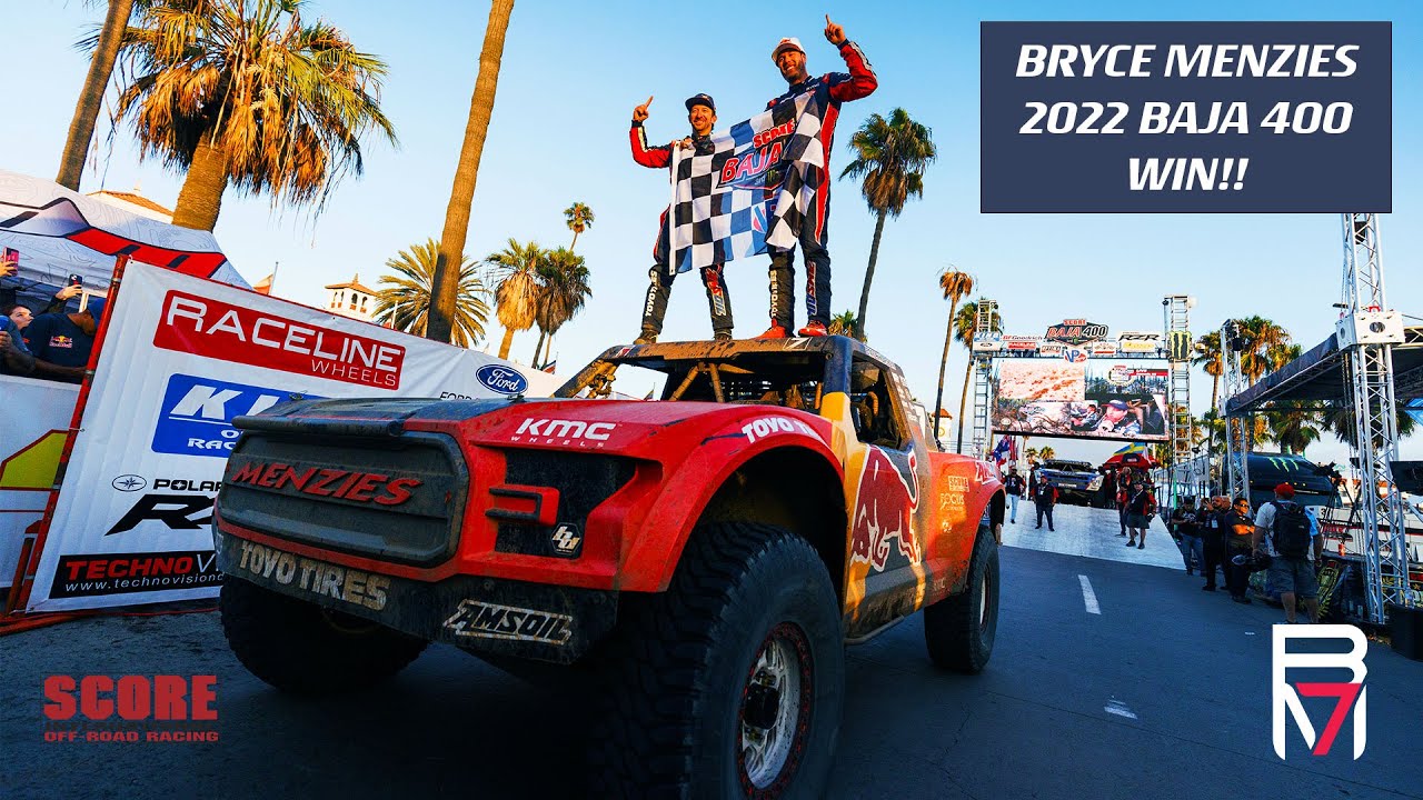 Bryce Menzies: 2022 Baja 400 WIN || 4K