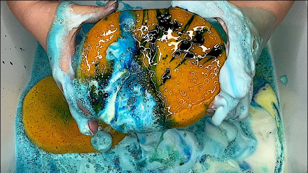 {ASMR} 🍋DETERGENT | 🍋DISH SOAP |🍋PROPER 💙FOOD COLORING | SUDSY SQUEEZES | RINSE