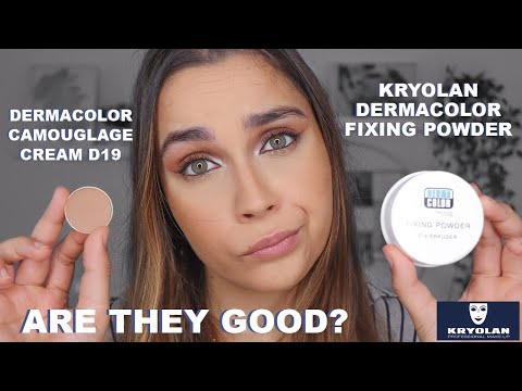 Video: Kryolan Dermacolor Fixing Powder Review