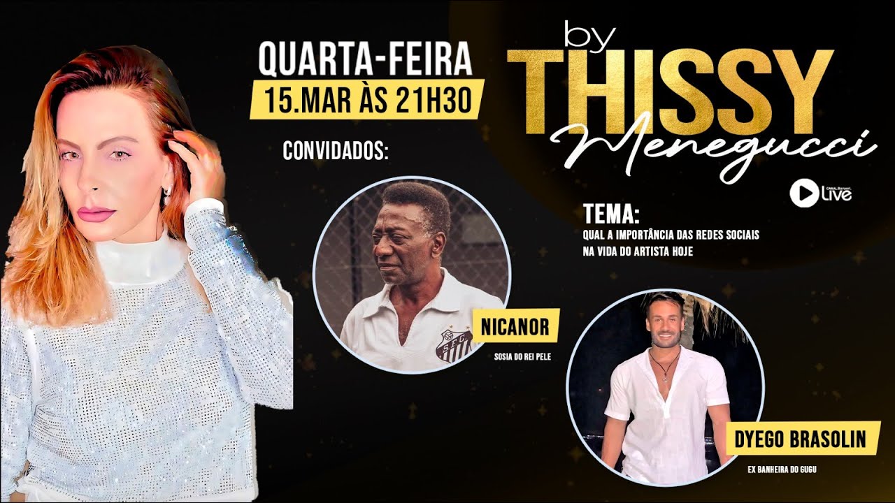 Qual A Importância Das Redes Sociais Na Vida Do Artista Hoje | Programa By Thissy Menegucci