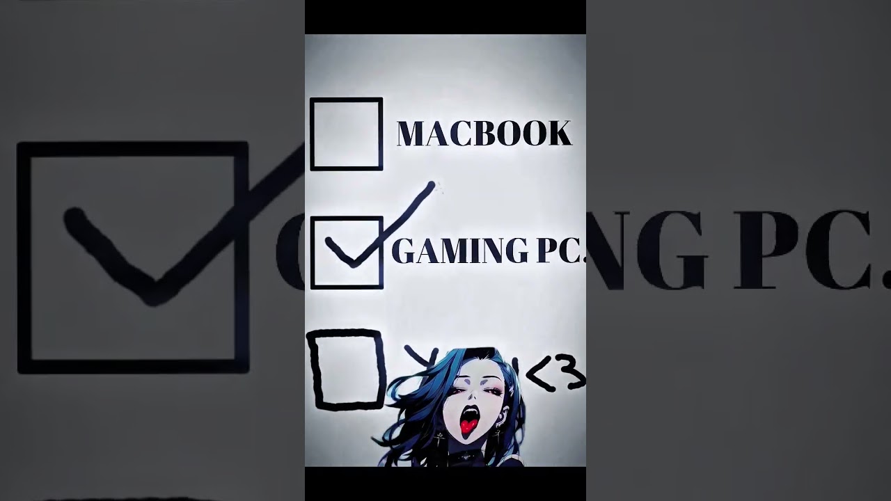 MacBook or Gaming PC.But what would YOU choose? 🤔Comment below⬇️#MacBook#GamingPC#PCvsMac#TechReels