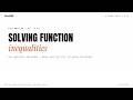 IB Math AA HL 2.15 — Working With Inequalities