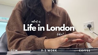 9-5 Work Week In My Life • What Life In London Looks Like • Cooking, Gym, Cleaning 🇬🇧