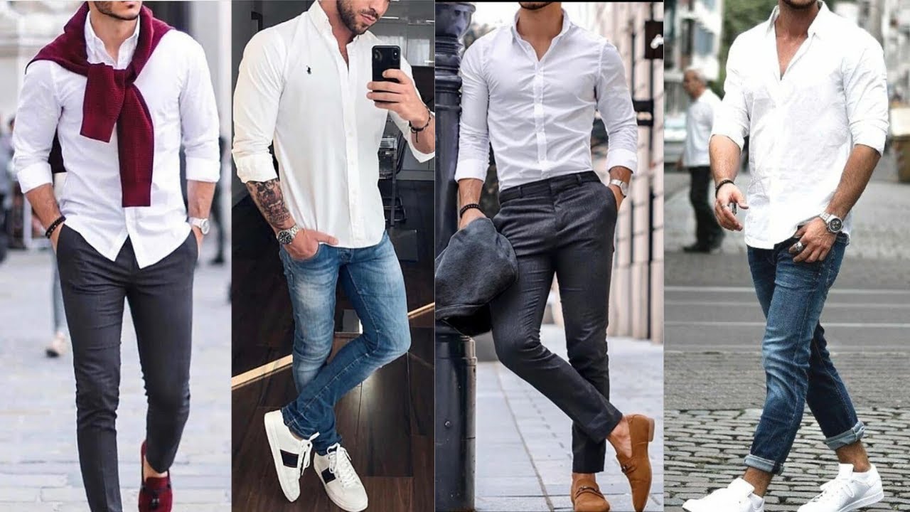 White Shirt | White Shirt Outfit Ideas For Men | Formal Men's Fashion ...