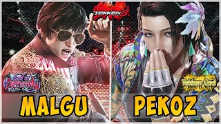 TEKKEN 8 ▰ Malgu (MARSHALL LAW) vs TZ-Pekoz (AZUCENA) ▰ T8 High Level Rank Match ▰